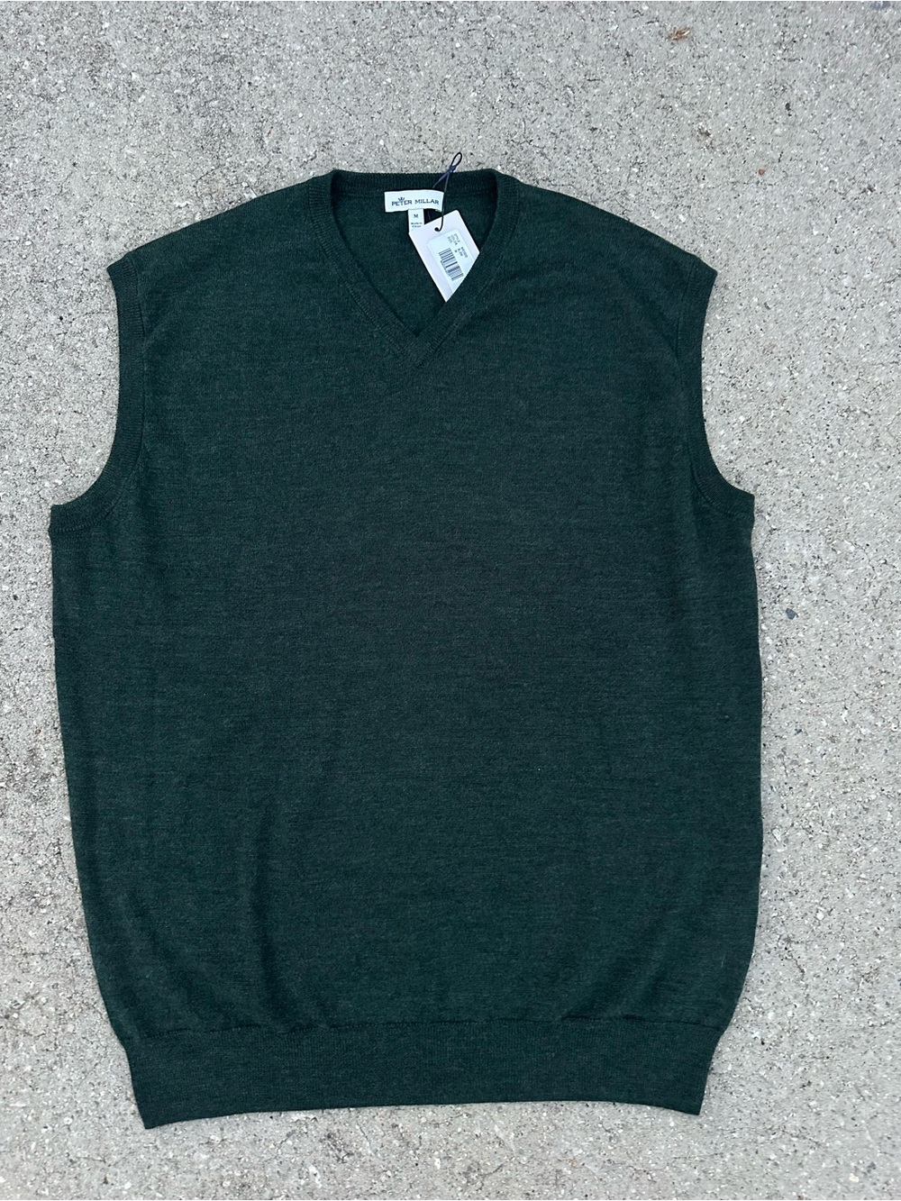 NWT Peter Millar Crown Soft Merino Wool Golf Sweater Vest Men’s LARGE $160